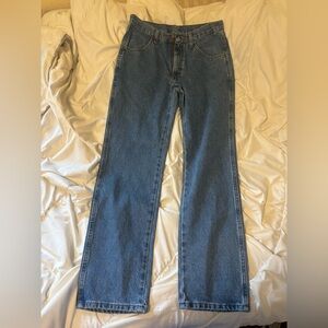 Rustler Women's Straight Leg Jeans - Blue